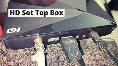 set top box setup